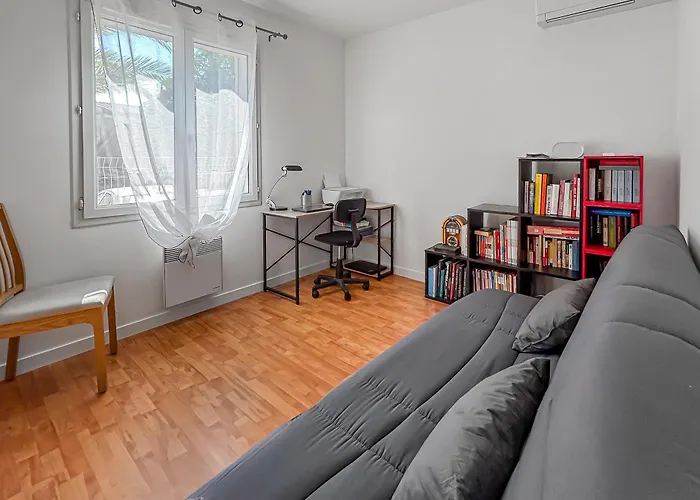 Apartamento Maison Spacieuse, Piscine Parking Prive & Jardin